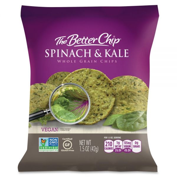 SUG56095 The Better Chip Gluten-Free Spinach/Kale Chips