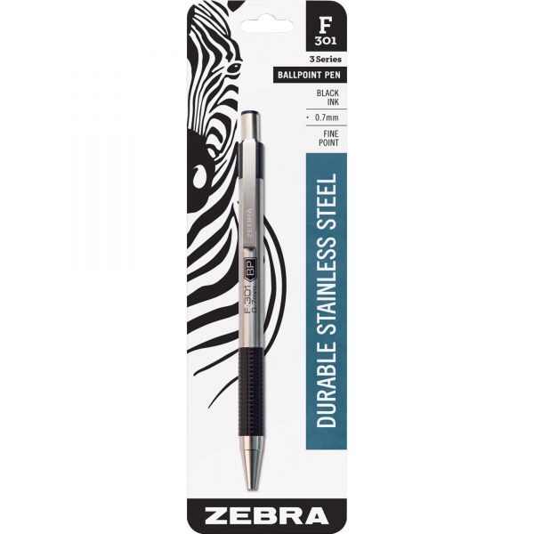 ZEB27111 Zebra Pen F-301 The Original Ballpoint Pen