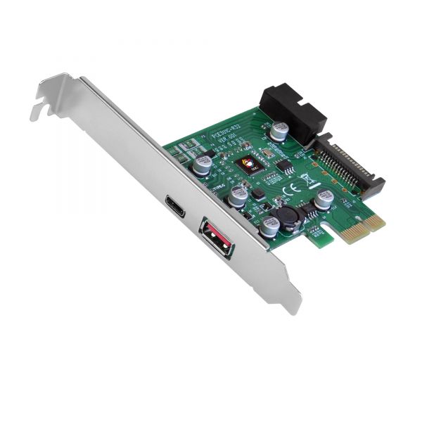 SYNX4549237 SIIG USB 3.1 Gen 1 3-Port PCIe with Charging Port - Type-C Ready