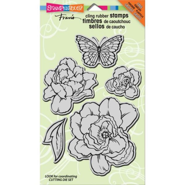 NOTM429813 Stampendous Cling Rubber Stamp 7"X5" Sheet