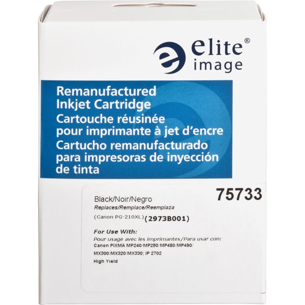 ELI75733 Elite Image Remanufactured Canon PG-210XL Ink Cartridge