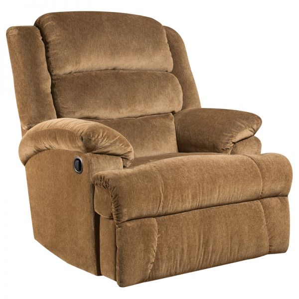 FHFAM99607920GG Flash Furniture Big and Tall 350 lb. Capacity Aynsley Amber Microfiber Recliner