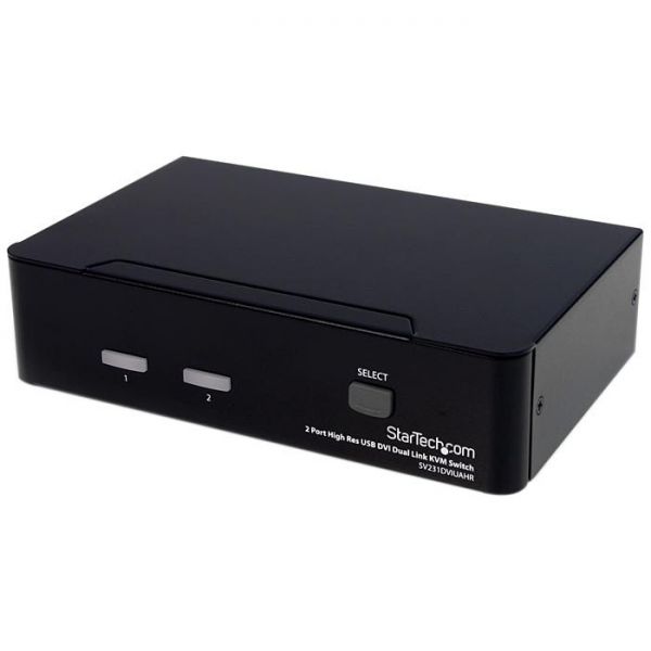 SYNX2898072 StarTech.com StarTech.com 2 Port High Resolution USB DVI Dual Link KVM Switch with Audio