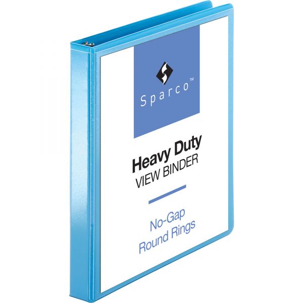 SPR19602 Sparco Premium 1" 3-Ring View Binder