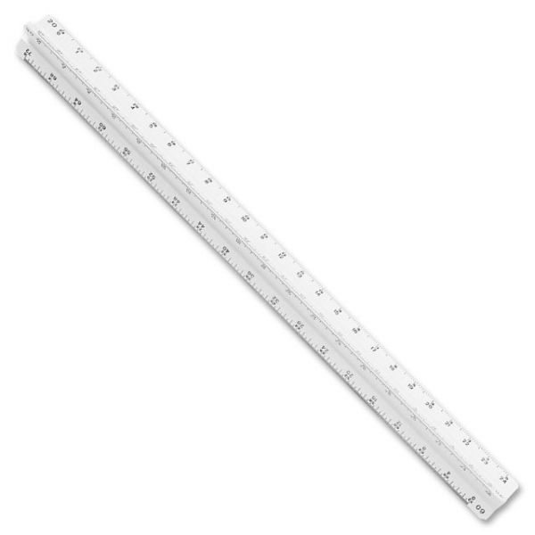 STD9871931BK Staedtler Student Series 12" Triangular Scale