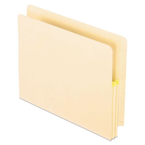 PFX12831 Pendaflex Convertible File, Straight Cut, 1 3/4 Inch Expansion, Letter, Manila, 25/Box