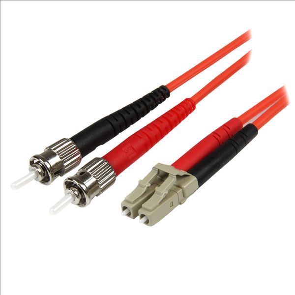 SYNX3471013 StarTech.com 1m Multimode 50/125 Duplex Fiber Patch Cable LC - ST