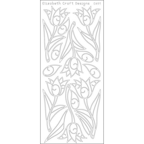NOTM124534 Tulips Peel-Off Stickers