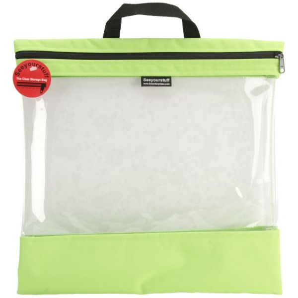NOTM080811 Seeyourstuff Clear Storage Bag 16"X16"