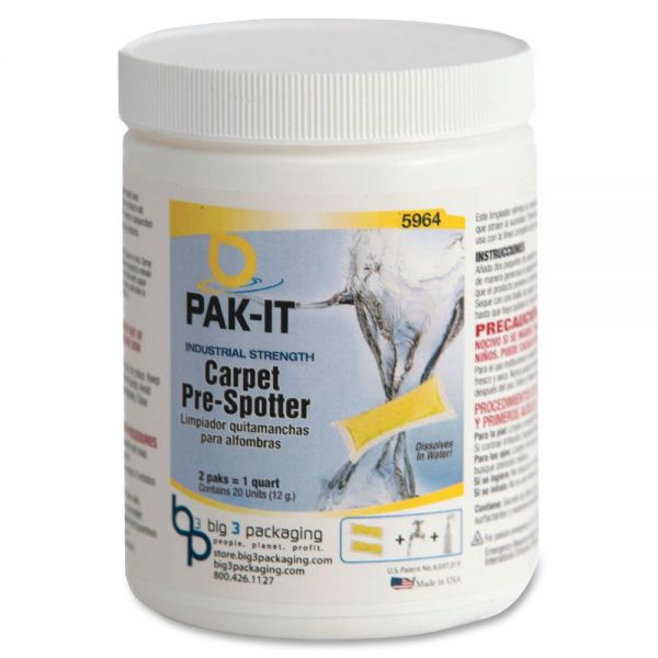 BIG59642012 PAK-IT Carpet Pre-Spotter Paks