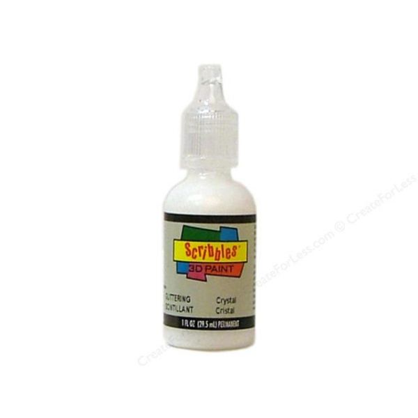 NOTM133246 Scribbles Crystal 3D Fabric Paint