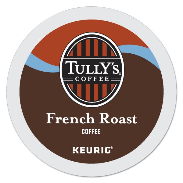 GMT192619CT Tully's Coffee French Roast Coffee K-Cups, 96/Carton