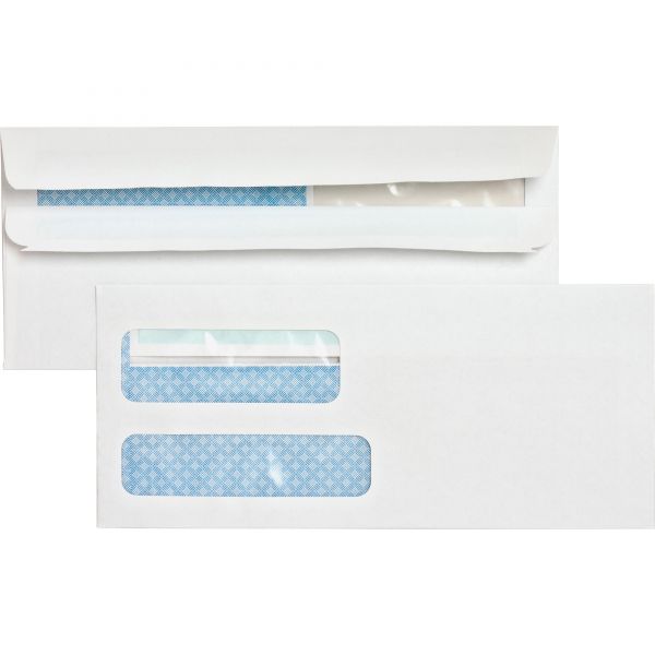 SPR38528 Sparco Double Window Invoice Envelopes