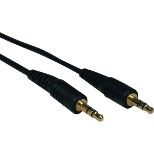 SYNX2011587 Tripp Lite 3.5mm Mini Stereo Audio Cable for Microphones, Speakers and Headphones