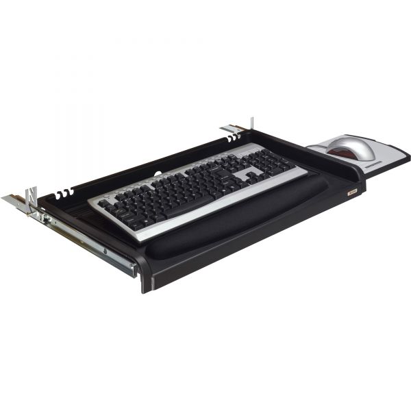 MMMKD45 3M Under Desk Keyboard Drawer, 23w x 14d, Black
