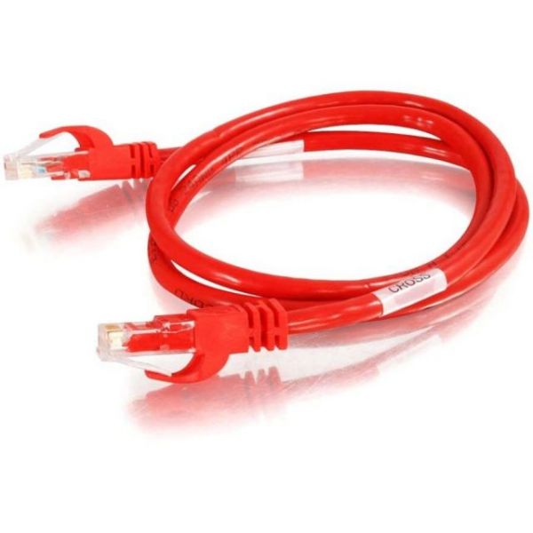 SYNX1775278 7ft Cat6 Snagless Crossover Unshielded (UTP) Network Patch Cable - Red