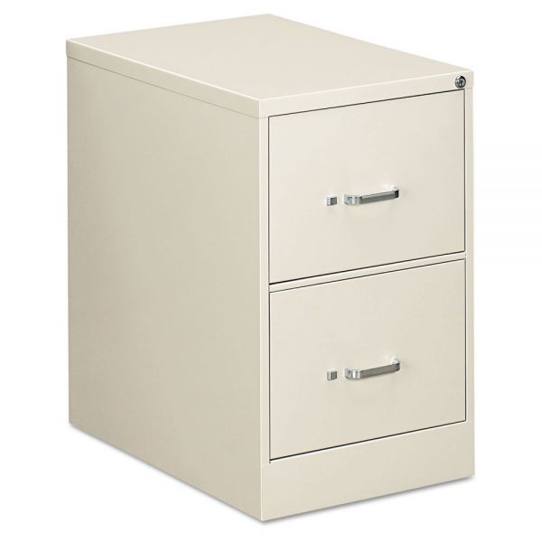 EFS22207 Alera Two-Drawer Economy Vertical File, Legal, 18 1/4w x 26 1/2d x 29h, Light Gray