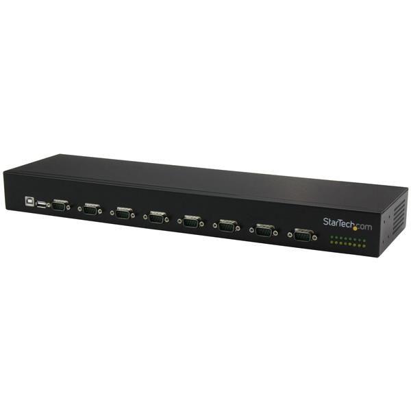 SYNX4672546 StarTech.com 8-Port USB to Serial Adapter Hub - USB to RS232 Port Adapter with Daisy Chain - Rackmount