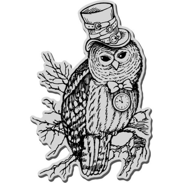 NOTM252643 Stampendous Halloween Cling Rubber Stamp 5.5"X4.5" Sheet
