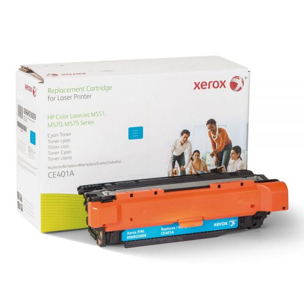 XER006R03009 Xerox 006R03009 Replacement Toner for CE401A (507A), Cyan