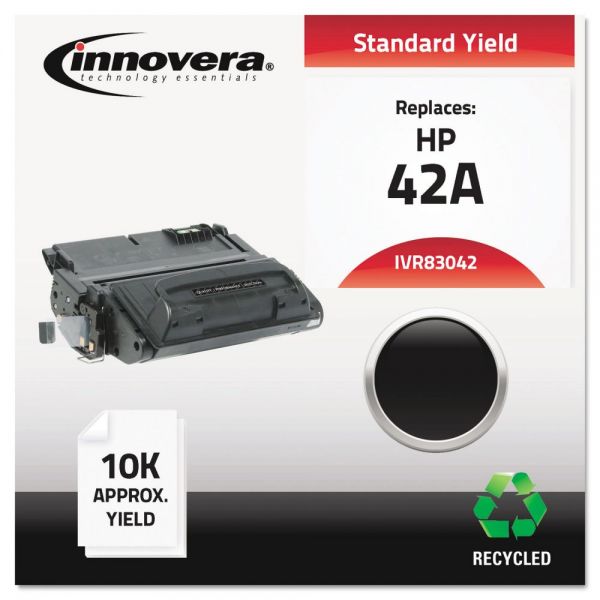 IVR83042 Innovera Remanufactured Q5942A (42A) Toner, Black