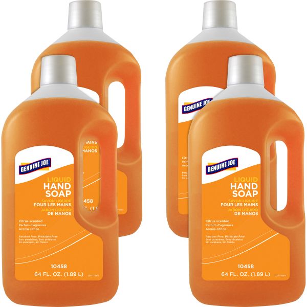 GJO10458CT Genuine Joe Liquid Hand Soap