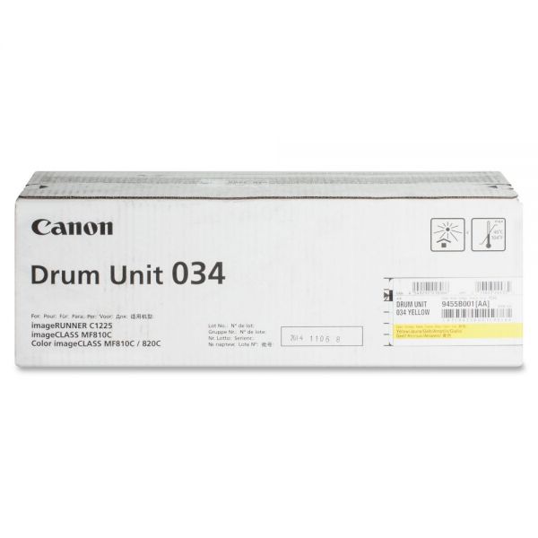 CNMDRUM034Y Canon DRUM034 Drum Unit