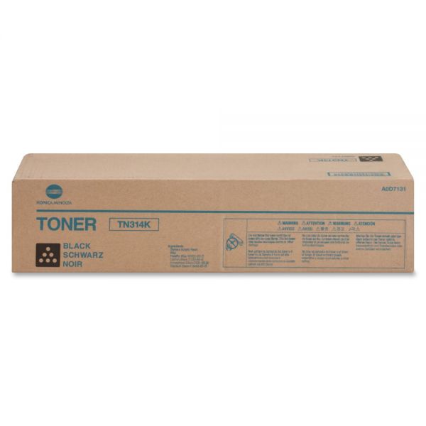 KNMTN314K Konica Minolta TN314K Black Toner Cartridge