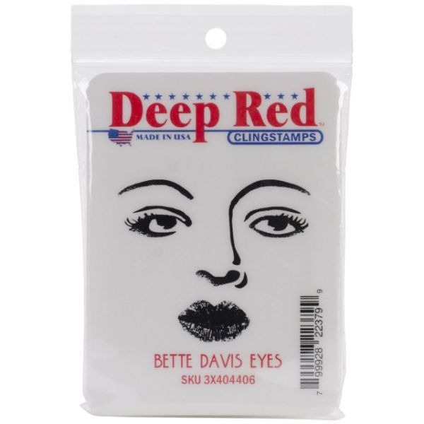 NOTM261753 Deep Red Cling Stamp 2.1"X2.1"