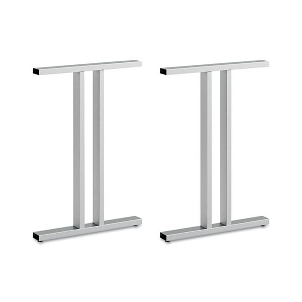 BSH342TLEGSV03 Bush Leg Kit-Freestanding Dog Leg Desk Momentum: Silver