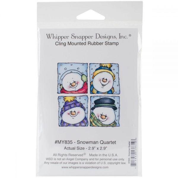 NOTM200639 Whipper Snapper Cling Stamp 4"X6"