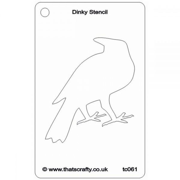NOTM370071 That's Crafty Dinky Stencil 3"X4.75"