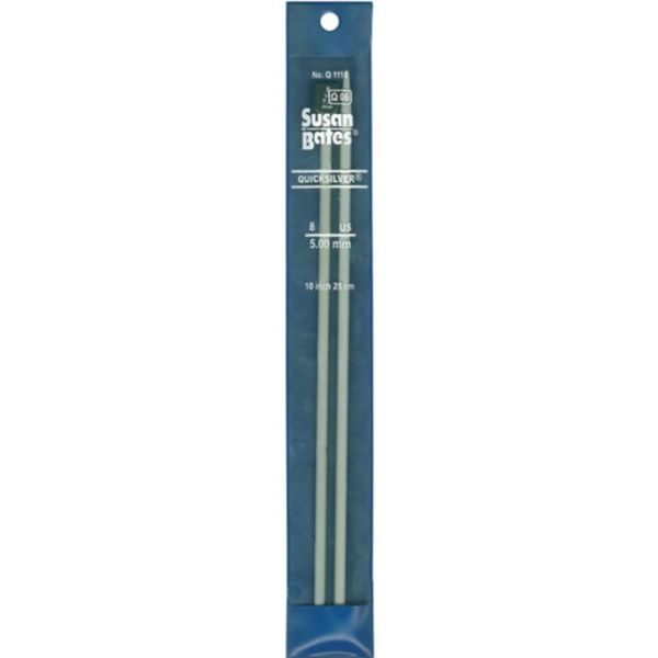 NOTM071746 Quicksilver Single Point Knitting Needles 14"