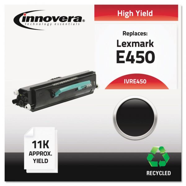 IVRE450 Innovera Remanufactured E450 Toner, Black