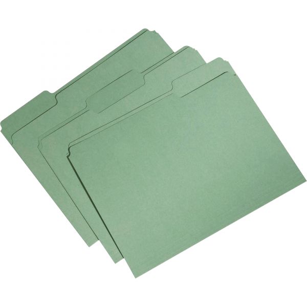 NSN5664132 SKILCRAFT Recycled Green Colored File Folders