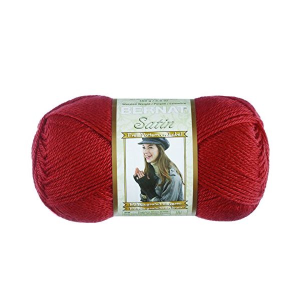 NOTM393932 Bernat Satin Yarn - Rouge