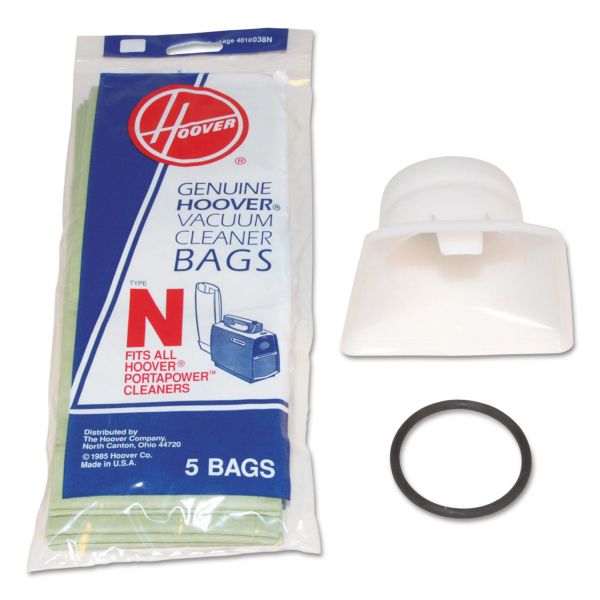 HVR4010050N Hoover Commercial Bag Adapter Kit, White/Black