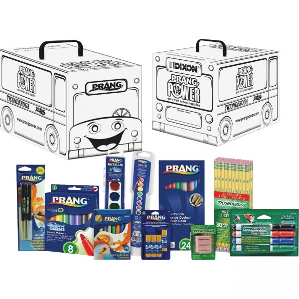 DIX43107 Prang Teacher Kit In Storage Box
