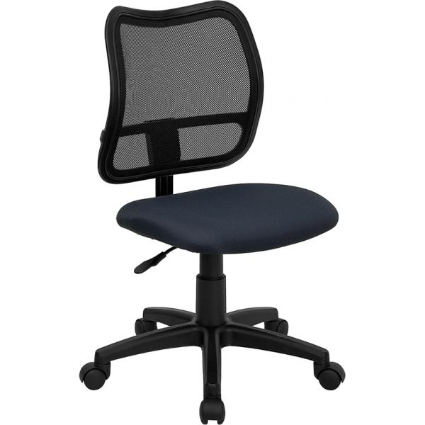FHFWLA277NVYGG Flash Furniture Mid-Back Mesh Task Chair