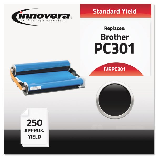 IVRPC301 Innovera Compatible PC301 Thermal Transfer Print Cartridge, Black