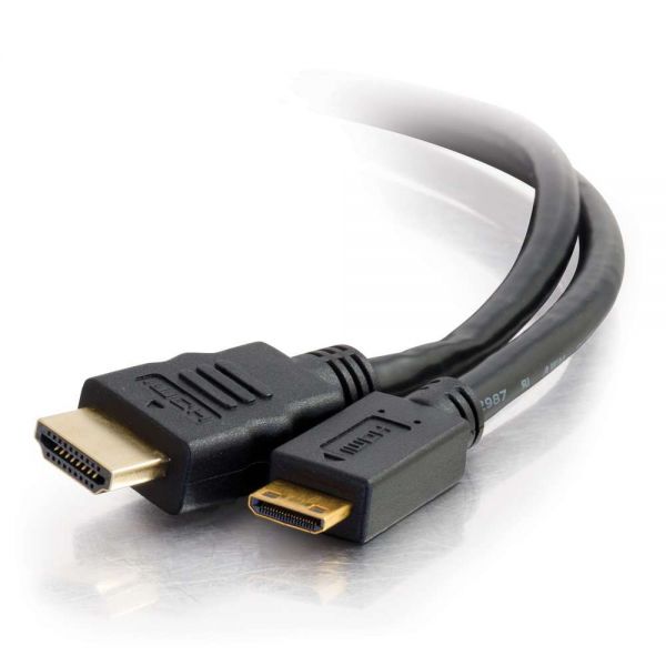 SYNX4070412 C2G 3ft High Speed HDMI to HDMI Mini Cable with Ethernet