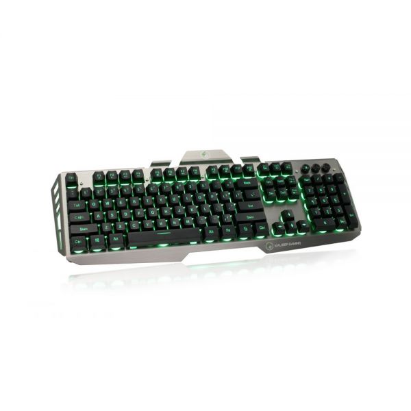 SYNX4506746 Iogear Kaliber Gaming HVER Aluminum Gaming Keyboard - Black/Gray