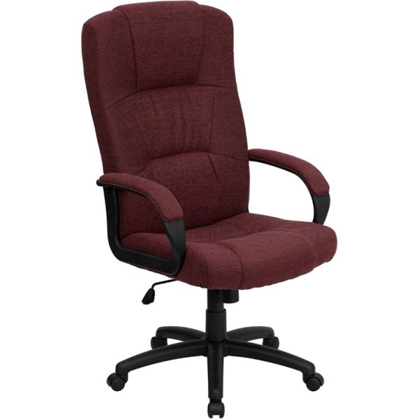 FHFBT9022BYGG Flash Furniture High Back Executive Swivel Office Chair