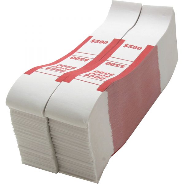 SPRBS500WK Sparco White Kraft ABA Bill Straps