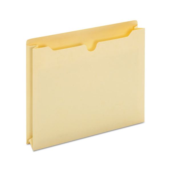 UNV76300 Universal Economical File Jackets with Two Inch Expansion, Letter, 11 Point Manila, 50/Box