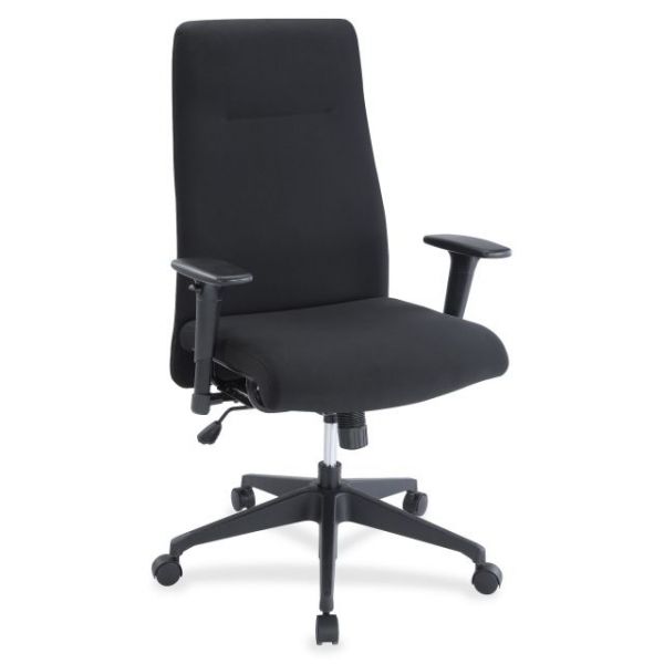 LLR34853 Lorell Synchro-Tilt High-Back Suspension Chair