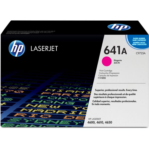 HEWC9723A HP 641A, (C9723A) Magenta Original LaserJet Toner Cartridge