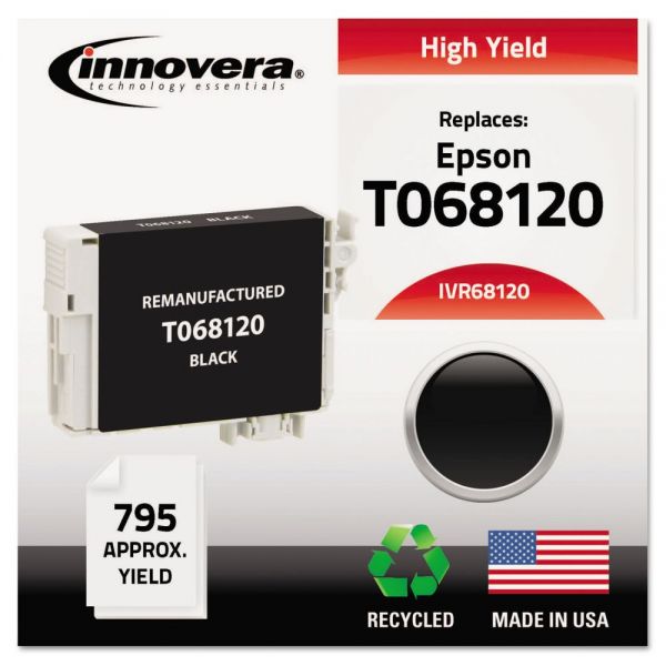 IVR68120 Innovera Remanufactured T068120 (68) High-Yield Ink, Black