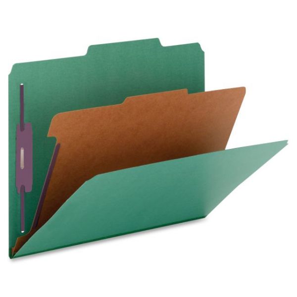 NATSP17222 Nature Saver Top-Tab Green Classification Folders