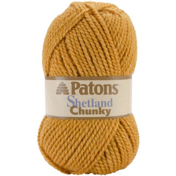 NOTM061588 Patons Shetland Chunky Yarn - Gold